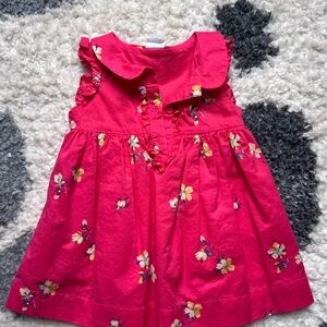Floral Pink Baby Dress